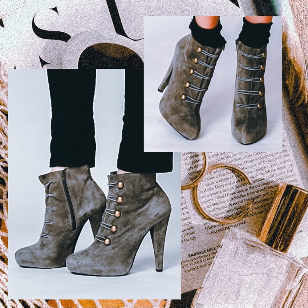 Jeffery Campbell Free People Sgt Pepper Ankle Boot